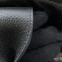 将图像加载到图库查看器中，CHANEL Deauville 2WAYTote Bag Black Leather Size Large
