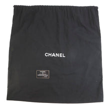 将图像加载到图库查看器中，CHANEL Deauville 2WAYTote Bag Black Leather Size Large
