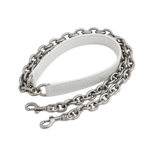 将图像加载到图库查看器中，BALENCIAGA Monaco Camera Bag White806459 Leather Size XS
