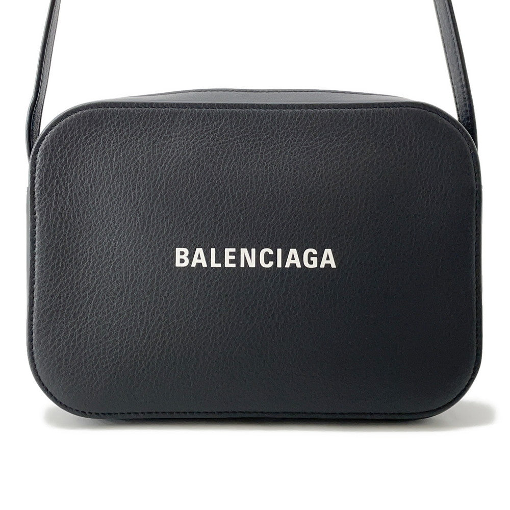 BALENCIAGA Everyday camera bag Black552370 Leather Size S