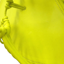 将图像加载到图库查看器中，Bottega Veneta Dot Lace-Up Sandals Lime696242 Leather Size 36
