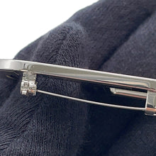 Load image into Gallery viewer, HERMES Chaine d&#39;Ancre Brooch Orange minyan Epsom Metal
