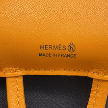 Load image into Gallery viewer, HERMES Petit H Owl Bag Charm Orange/Multicolor Swift Leather Epsom
