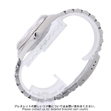 将图像加载到图库查看器中，ROLEX Datejust W36mm Stainless Steel K18WG Sodalite Dial16234G
