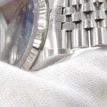 将图像加载到图库查看器中，ROLEX Datejust W36mm Stainless Steel K18WG Sodalite Dial16234G
