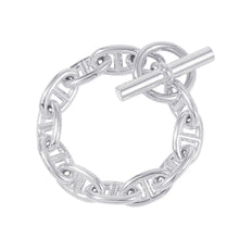 Load image into Gallery viewer, HERMES Chaine d'Ancre Bracelet 11 frames Size GM SV925

