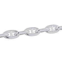 将图像加载到图库查看器中，HERMES Chaine d&#39;Ancre Bracelet 11 frames Size GM SV925
