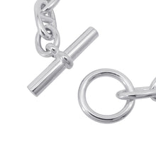 将图像加载到图库查看器中，HERMES Chaine d&#39;Ancre Bracelet 11 frames Size GM SV925
