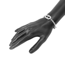 将图像加载到图库查看器中，HERMES Chaine d&#39;Ancre Farandole Bracelet Size XS SV925
