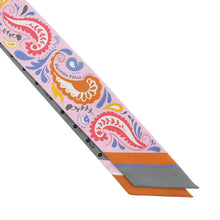 Load image into Gallery viewer, HERMES Twilly 《Cheetah Bandana》 Rose/Grease/Blue Silk100%
