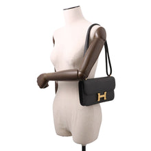 Load image into Gallery viewer, HERMES Constance Elan Miroir Black Epsom Size K IM 903 MA
