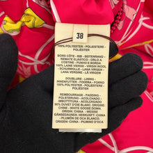 将图像加载到图库查看器中，HERMES Reversible Down LA Promenade du matin Morning Walk Size 38 Fuschia Pink Polyester100%
