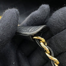 Load image into Gallery viewer, CHANEL Bicolore Supermodel Bag Chain Tote Black Leather
