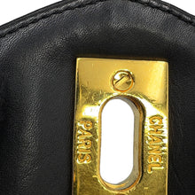 Load image into Gallery viewer, CHANEL Bicolore Supermodel Bag Chain Tote Black Leather
