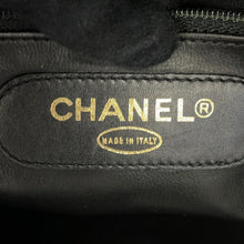 Load image into Gallery viewer, CHANEL Bicolore Supermodel Bag Chain Tote Black Leather
