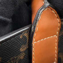 Load image into Gallery viewer, CELINE Triomphe Vertical Hippo Tan191542 PVC Leather Size Small
