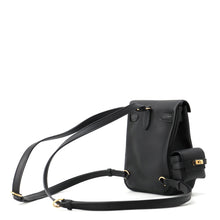 将图像加载到图库查看器中，HERMES Kelly Jump Black Swift Leather
