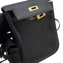 将图像加载到图库查看器中，HERMES Kelly Jump Black Swift Leather

