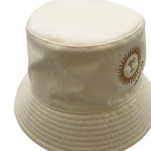 Load image into Gallery viewer, HERMES Jean Sunshine Bucket Hat Size 56 Ivory Cotton100%
