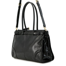 将图像加载到图库查看器中，PRADA Bonnie 2WAY Tote Bag Black1BA433 Calf Leather Size Large
