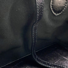 Load image into Gallery viewer, Dior To Jules Macrocannage BlackM2822SNIO Crinkled Calf Leather Size Small
