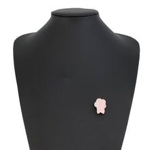 Load image into Gallery viewer, CHANEL Camellia Brooch Pink Metal Enamel
