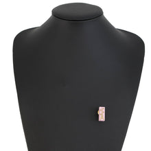 Load image into Gallery viewer, CHANEL CC Logo Eiffel Tower Brooch Pink Plastic Metal
