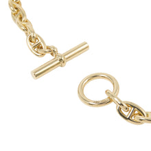 将图像加载到图库查看器中，HERMES Chaine d&#39;Ancre 28koma Bracelet Size TPM 18K Yellow Gold
