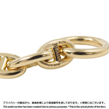 将图像加载到图库查看器中，HERMES Chaine d&#39;Ancre 28koma Bracelet Size TPM 18K Yellow Gold
