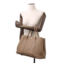 Load image into Gallery viewer, HERMES Garden Party Etoupe Negonda Leather Size PM
