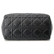 将图像加载到图库查看器中，Dior Macrocannage to Jules BlackM2820OSHJ_M900 Calf Leather Size Large
