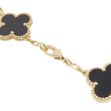 Load image into Gallery viewer, Van Cleef &amp; Arpels Vintage Alhambra Bracelet 5 motifsVCARA41300 18K Yellow Gold
