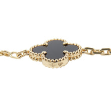Load image into Gallery viewer, Van Cleef &amp; Arpels Vintage Alhambra Bracelet 5 motifsVCARA41300 18K Yellow Gold
