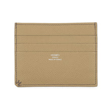 Load image into Gallery viewer, HERMES HSellier Card Case Poussiere/Toundra Epsom
