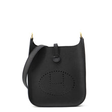 Load image into Gallery viewer, HERMES Evelyne Black Epsom Size TPM
