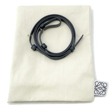 Load image into Gallery viewer, LOEWE Font Tote Bag GreenA685B59X01 Raffia Leather Size Small
