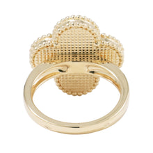将图像加载到图库查看器中，Van Cleef &amp; Arpels Magic Alhambra Ring Size 57/#17VCARF78900 18K Yellow Gold
