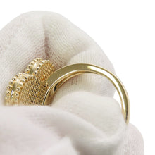 将图像加载到图库查看器中，Van Cleef &amp; Arpels Magic Alhambra Ring Size 57/#17VCARF78900 18K Yellow Gold
