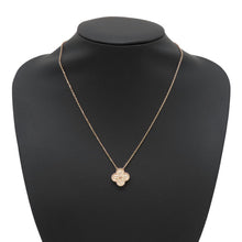 将图像加载到图库查看器中，Van Cleef &amp; Arpels Vintage Alhambra NecklaceVCARN9ZS00 18K Pink Gold
