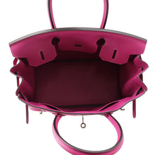 将图像加载到图库查看器中，HERMES Birkin Rose Purple Togo Leather Size 30
