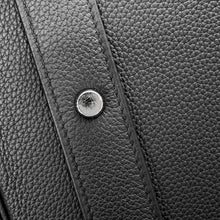 将图像加载到图库查看器中，HERMES HAUT A COURROIES Black Togo Leather Size 50
