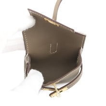 将图像加载到图库查看器中，HERMES Kelly Festival Etoupe Swift Leather
