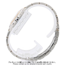 将图像加载到图库查看器中，CARTIER PANTHERE SM 2 Row W22mm Stainless Steel K18YG Ivory DialW25029B6
