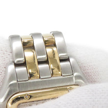 将图像加载到图库查看器中，CARTIER PANTHERE SM 2 Row W22mm Stainless Steel K18YG Ivory DialW25029B6
