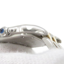 将图像加载到图库查看器中，CARTIER PANTHERE SM 2 Row W22mm Stainless Steel K18YG Ivory DialW25029B6
