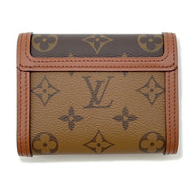 将图像加载到图库查看器中，LOUIS VUITTON Portefeuille / Dauphine Compact NoirM68725 Monogram/Monogram Reverse Canvas
