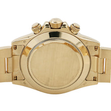 将图像加载到图库查看器中，ROLEX Cosmograph Daytona W40mm 18K Yellow Gold Black Dial116528
