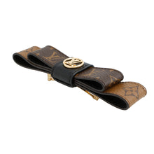 Load image into Gallery viewer, LOUIS VUITTON Barrette My LV Bow BrownM02321 Monogram Monogram Reverse Canvas
