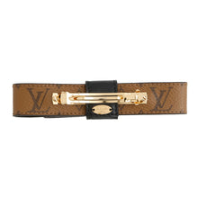 Load image into Gallery viewer, LOUIS VUITTON Barrette My LV Bow BrownM02321 Monogram Monogram Reverse Canvas
