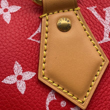 将图像加载到图库查看器中，LOUIS VUITTON Speedy P9 Bandouliere RedM24425 Calf Leather Monogram Size 25

